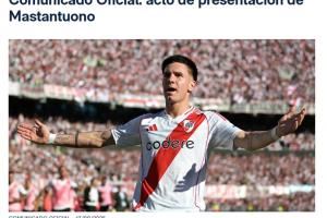 4500万欧新援！皇马官方：马斯坦托诺北京时间明日19点正式亮相