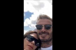 秀恩爱！贝克汉姆七夕示爱维多利亚：爱你❤️愿大家七夕快乐